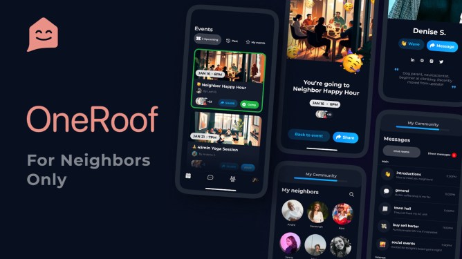 OneRoof-App-Screens